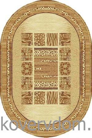 Ковер шерстяной Floare SAFARI 013-1149 ОВАЛ 
