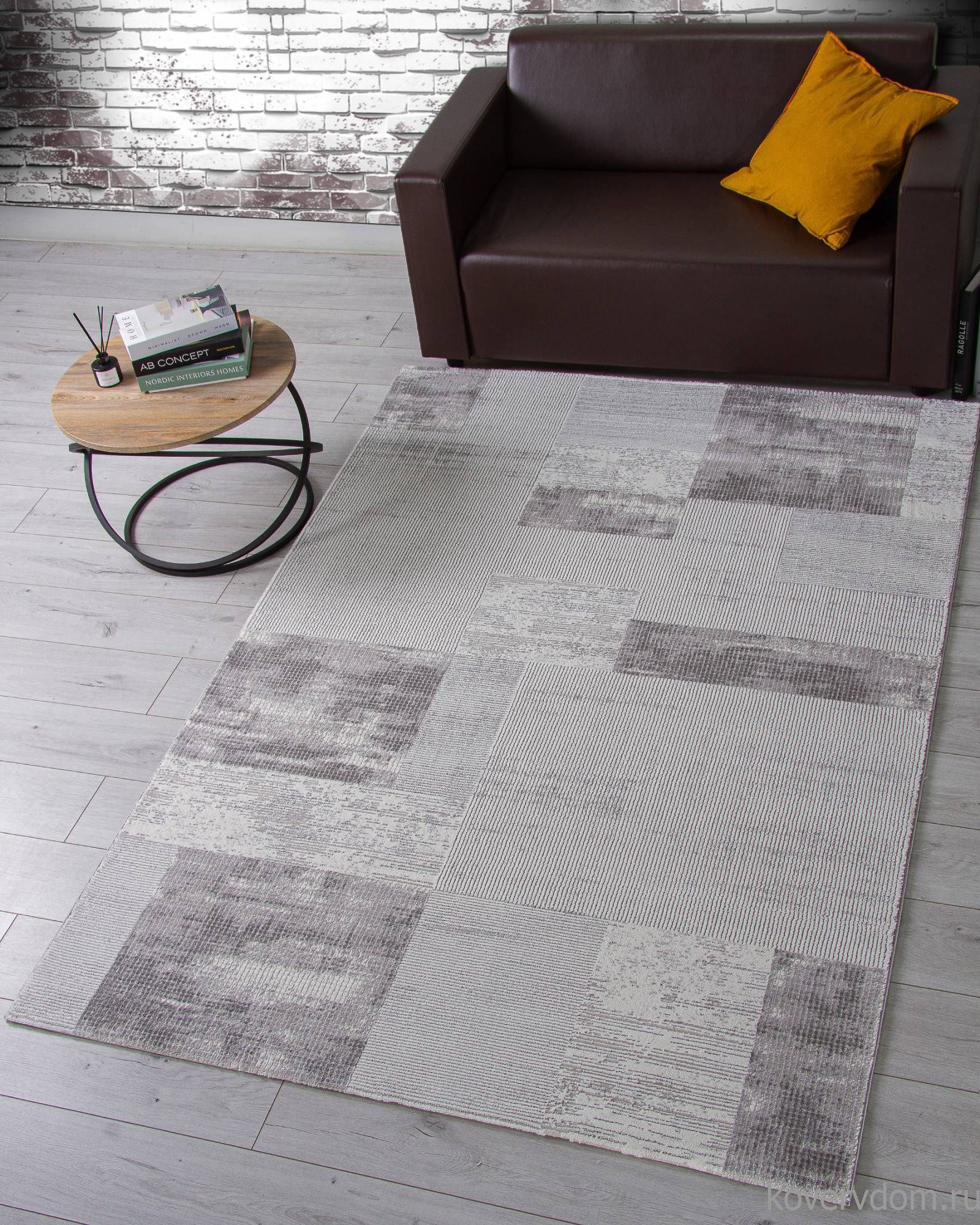 Ковер NENSI GL104G GREY / GREY