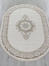 Ковер из Турции MOSSO 27236A CREAM / NAVY Овал