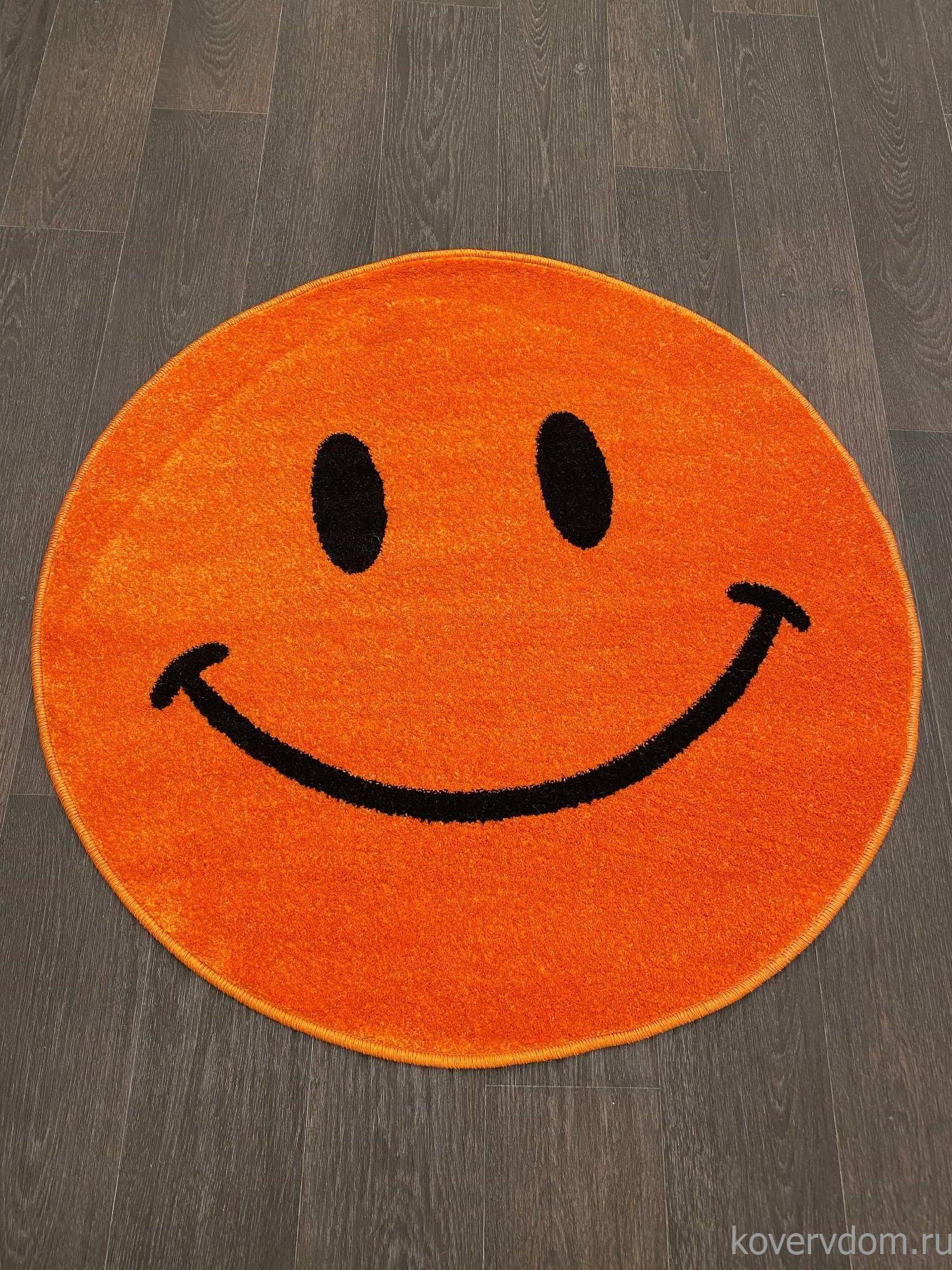 Ковер SMILE NC19 ORANGE Круг