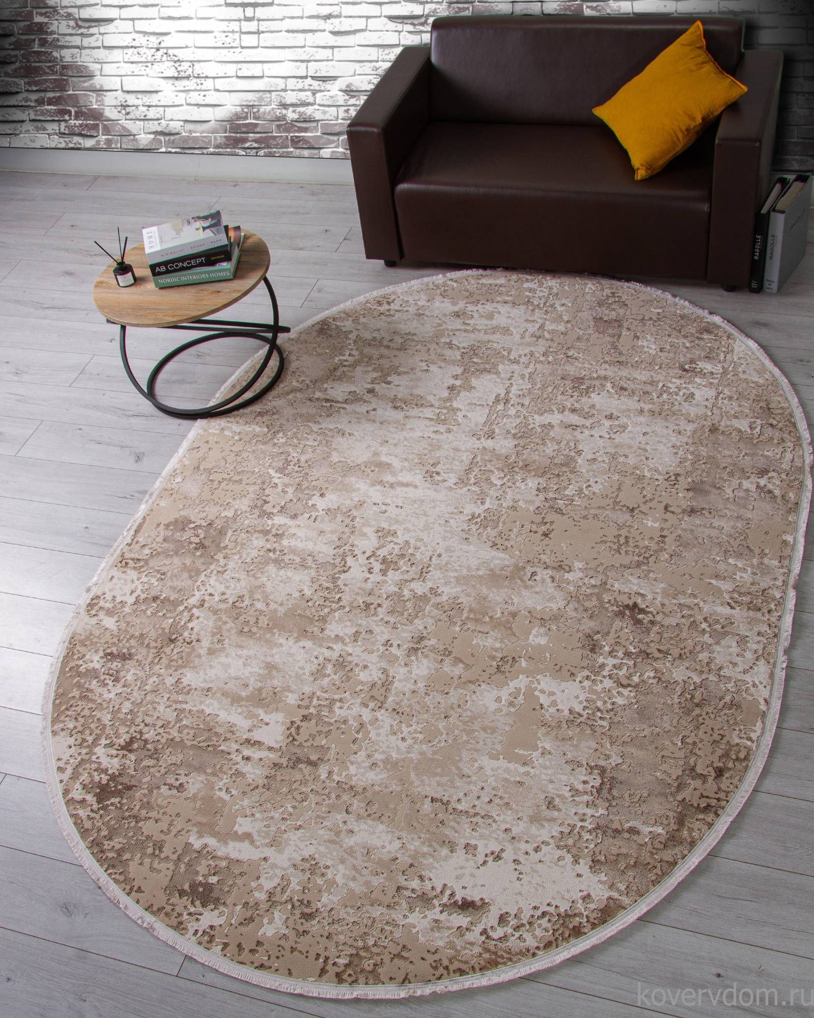 Ковер DOLCE F204 BEIGE Овал