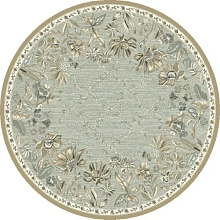 Круглый рельефный ковер из вискозы GENOVA R 38262 6525 90 КРУГ