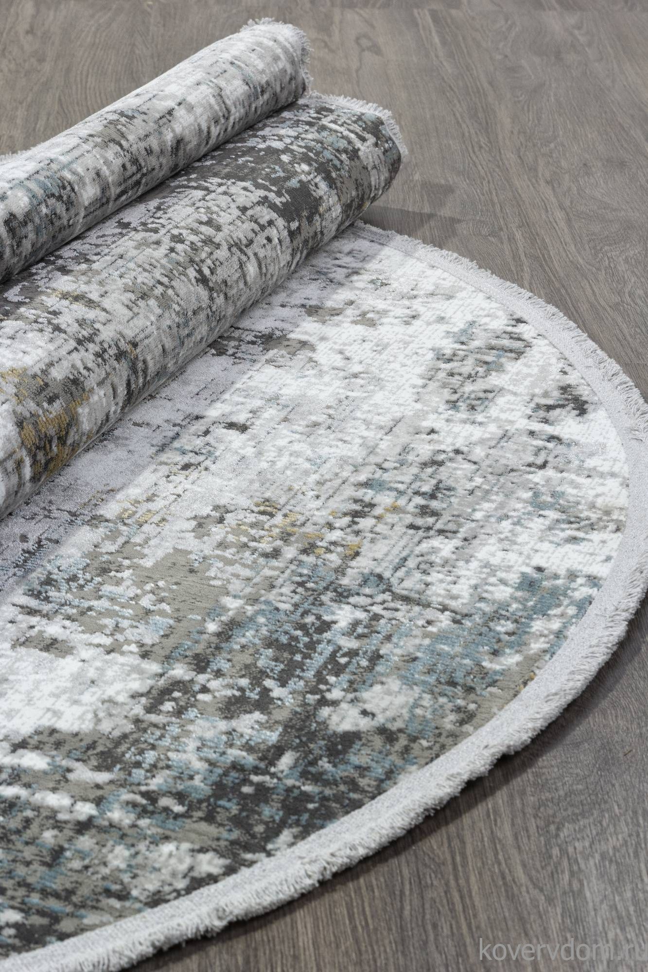 Ковер LORENZO C269AJ GREY / BLUE Овал