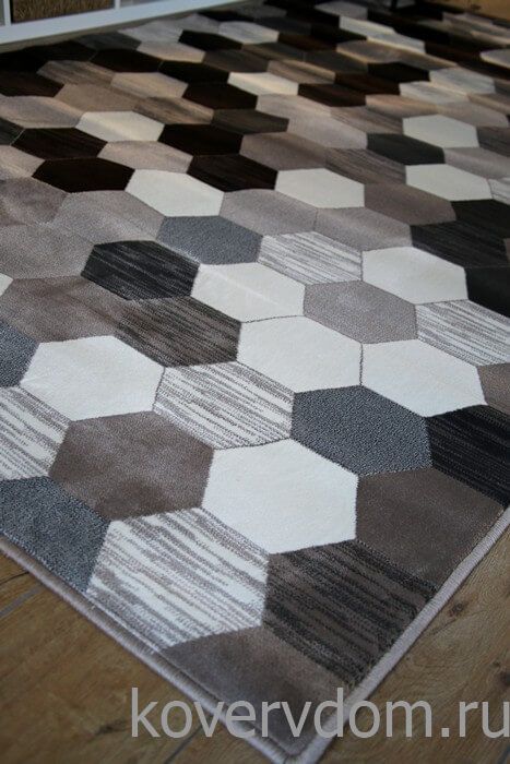Высокоплотный ковер Скандинавия 52320-82