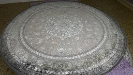 Круглый ковер в зал FARSI 1200 127085 000 Круг