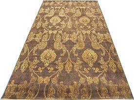 Ковер ручной работы из шелка и шерсти Silk-Wool SNK-48  Дизайн 2