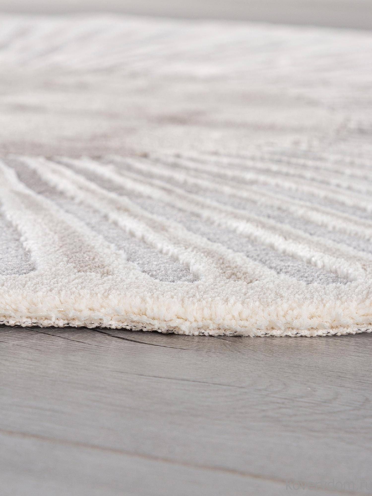 Ковер SAFIR-A 00837C GREY / BROWN Круг