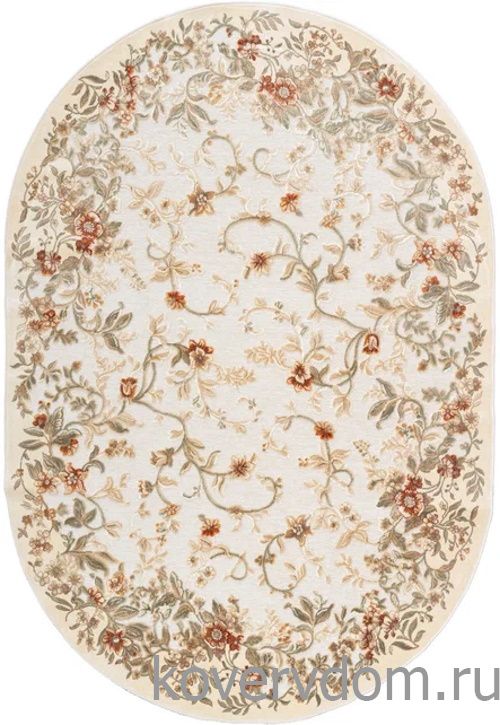 Рельефный ковер из вискозы GENOVA  38027 6262 60 ОВАЛ