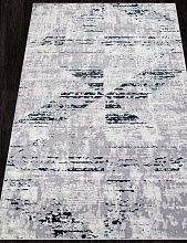Пушистый ковер PALERMO F419 GRAY