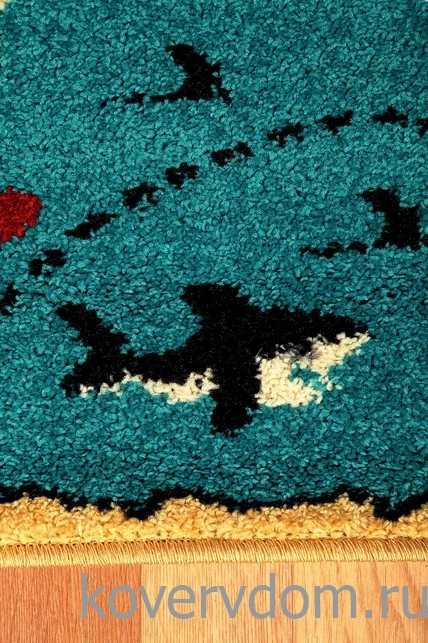 Ковер детский FUNKY PIR turquoise