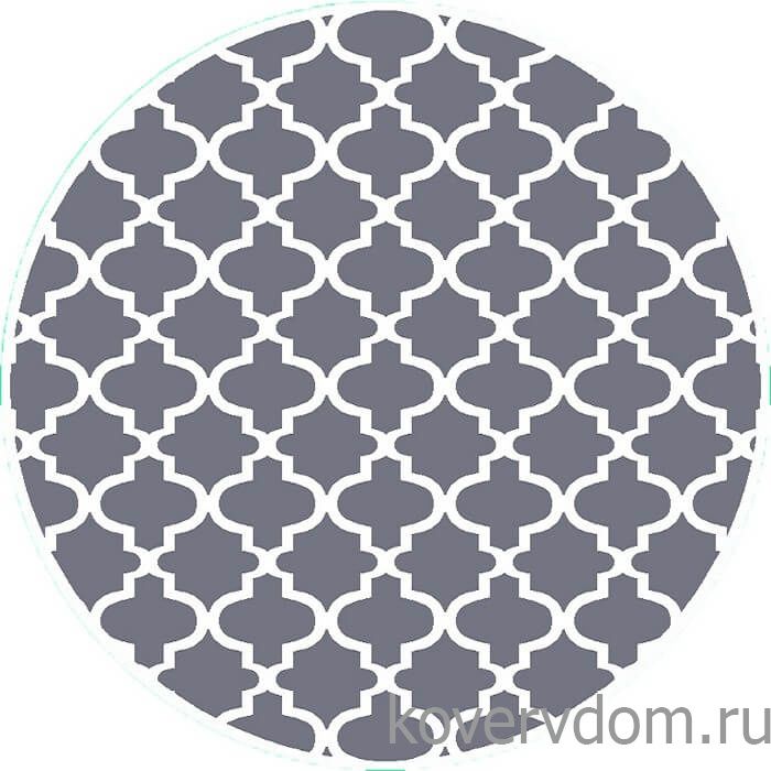 Ковер Scandinavian TRELLIS 37-37 КРУГ