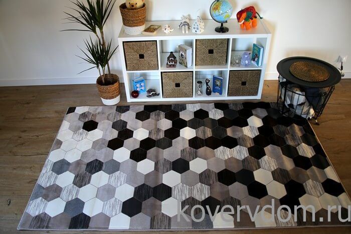 Высокоплотный ковер Скандинавия 52320-82