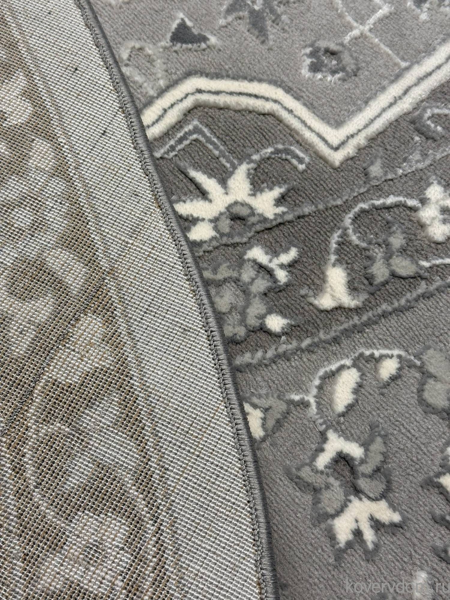 Ковер ARMINA GA007G GREY / GREY Овал