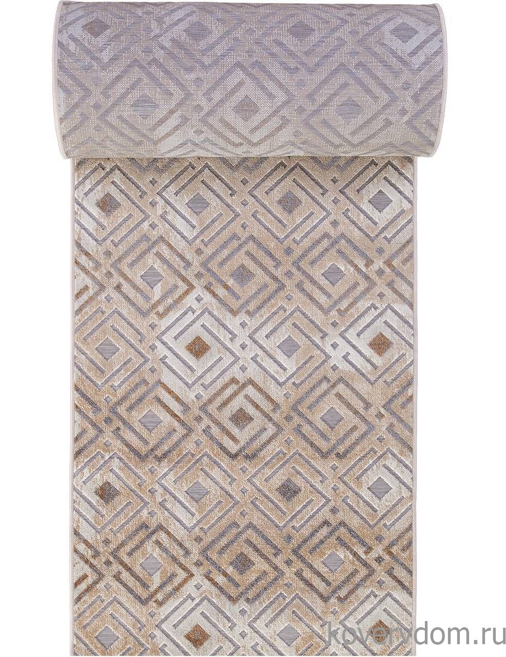 Ковровая Дорожка SIGMA 6266 BROWN-BEIGE