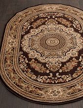 Овальный ковер Бельгийский обычный ворс GENOVA 38504 727270 Овал V